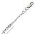 14k White Gold 20 Inch X 1.9 mm Cable Chain Necklace