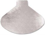 Lorell PlushMat L Lip Chair Mat