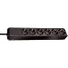 Brennenstuhl ECO Line Steckdosenleiste (6-fach, 1,5 m) schwarz