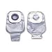 Search : Karaya 5 Drainable 12" Pouch with Pre-Cut Karaya Barrier - 1 3/8" Stoma - Transparent - Box