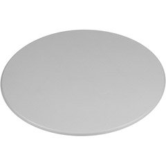 Wood Technology WT-1520S Oval TV Swivel (Silver)