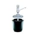 San Jamar CI7016P Chill-It Pump Lid, Clear