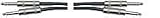 Hosa CSS400 Series Dual Heavy-Duty TRS Cable (CSS410, 10 ft.)