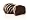 8 Piece Deluxe Dilettante Chocolate Truffles