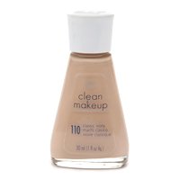 Cover Girl Clean Liquid Makeup Foundation, Classic Ivory #110 - 1 Oz / Pack, 4 Each