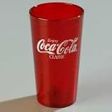 Coca-Cola Stackable Carlisle 52163550D Coca-Cola Stackable Tumbler Ruby 16oz 6 DZ
