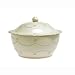 Berry and Thread Small Round Covered Casserole By Juliska - Whitewash