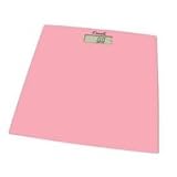 Escali Glass Platform Bathroom Scale Pink