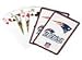 New England Patriots Poker Sized Playing Cards