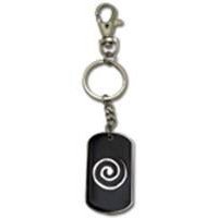 11QJkvS8g9L naruto shippuden: key chain   naruto symbol dog tag