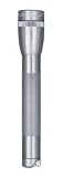 New Maglite 2 Cell AA LED Gray Pewter Balancing Optimum High Brightness With Extended Battery Life