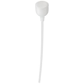 Nalgene Safety Thistle Tube Funnel, LDPE With Polypropylene Tubing, Shatterproof (Pack of 12)