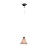 Review Sea Gull Lighting 61385-831 / Sea Gull Lighting 61385-831 Stockholm One-Light Mini-Pendant, Espresso Finish with Etched Seeded Café Tint Glass Shade
