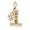 #1 SIS Charm - 10K Yellow Gold