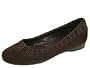 Bella-Vita Vera | Women's Slip-on Dress Shoes Brown Suede/Satin