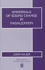 Universals of Sound Change in Nasalization (Publications of the Philological Society, 31)