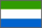 5FT X 3FT SIERRA LEONE NATIONAL FLAG