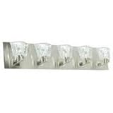 Contemporary Lamps, Triton Five Light Vanity Bath Bar by Eurofase--Excellent customer service--see our feedback.