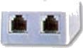 MN-ADSL-SPLITTER ADSLスプリッタ
