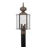 8245-26 - SeaGull Lighting Three-Light Classico Post Lantern