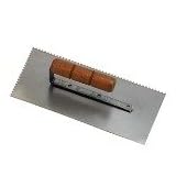 15010 LINOLEUM NOTCHED TROWEL SIZE:9-1 2X 4-1 2