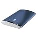 Iomega eGo Portable Hard Drive, USB 2.0, 250GB Midnight Blue - 34262