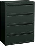 Hon 700 Series 42 Lateral File with 2 Drawers - Charcoal Finish