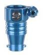 Shocktech Spyder Clamping Feed Neck - No Holes - Blue