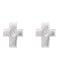 Kit Heath Diamond Cross Studs