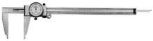 MITUTOYO Heavy Duty Dial Caliper Inch-RANGE OUTSIDE:0-12,DIAL READING INSIDE:Model 504-106