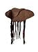 PIRATE HAT WITH HAIR
