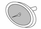 Music City Metals 22549 Stainless Steel Heat Indicator Replacement for Select Gas Grill Models by Aussie, BBQ Grillware and Others