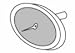 Music City Metals 22549 Stainless Steel Heat Indicator Replacement for Select Gas Grill Models by Aussie, BBQ Grillware and Others
