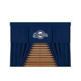 Sports Coverage 03MSVAL3BRE8814 MVP Milwaukee Brewers Valance in Blue,
