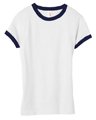 Anvil Ladies' 4.2 oz. Semi-Sheer Ringer T-Shirt