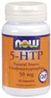 5-HTP 30 Caps 50 mg By NOW Foods