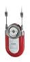 COBY  CX-7 Red MINI AM/FM POCKET RADIO with NECK STRAP