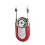 COBY  CX-7 Red MINI AM/FM POCKET RADIO with NECK STRAP
