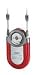 COBY  CX-7 Red MINI AM/FM POCKET RADIO with NECK STRAP