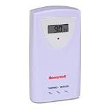 Honeywell TS13C Temperature Sensor with LCD, White