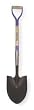 Westward 1WG33 Rnd Point Shovel, 30 In Handle