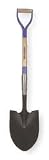 Westward 1WG33 Rnd Point Shovel, 30 In Handle