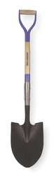 Westward 1WG33 Rnd Point Shovel, 30 In Handle