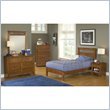 Hillsdale Taylor Falls Wood Low Profile Panel Bed 4 Piece Bedroom Set in Pi ....