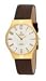 Obaku Gents Gold/Leather Watch