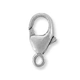 (10)8mmSterlingSilverOvalPearTriggerClasps