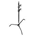 Avenger A2030DCB Steel Detachable Base 40-Inch C-Stand 30 with 2 Risers (Black)