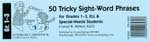50 Tricky Sight-Word Phrases (Grades 1-3)