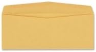 #11 (4-1/2" X 10-3/8") Brown Kraft Commercial Style Envelopes - 25 Envelopes Per Pack