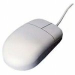 Mitsumi Maus Classic Maus PS/2 2 Tasten 400dpi weiß